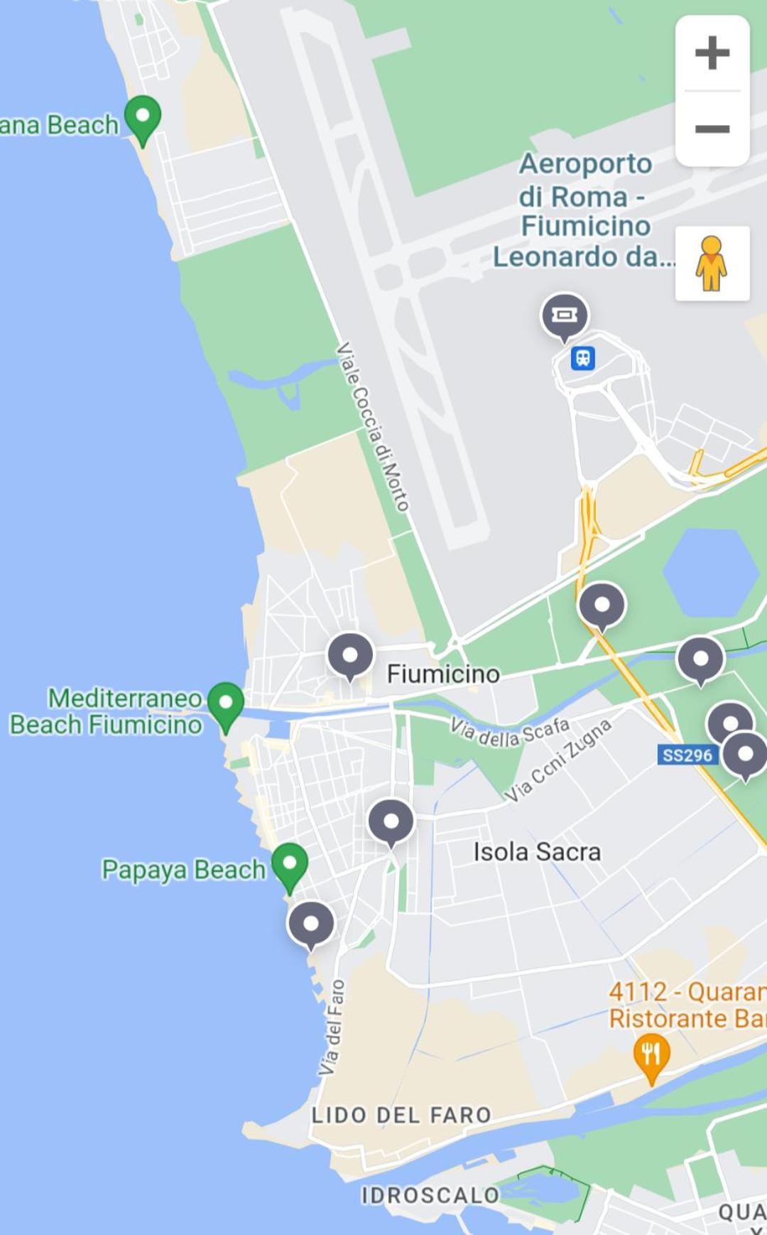 Apartament Fco Airport - Casa Di Febo Fiumicino Zewnętrze zdjęcie
